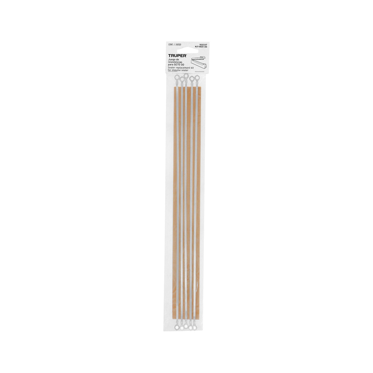 Juego de 5 Piezas, Resistencia para Selladora 30 cm Truper