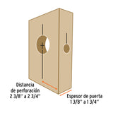 Juego de 4 Piezas para Instalar Cerraduras, Truper Expert