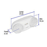 Lámpara de Emergencia de 24 Leds 170 Lm Dirigible Recargable