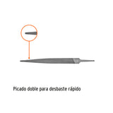 Lima para Cerrajero Bastarda 8', Truper