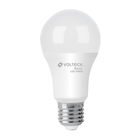 Foco LED 14 W (75 W) A19, 3000K blanca cálida, 1150 lm, BASIC