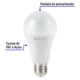 Foco LED 14 W (100 W) A19, 3000K Blanca Cálida, 1500 Lm, Caja