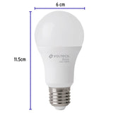 Pack 4 Focos LED 14 W (75 W) A19, 6500K Fría, 1150 Lm, Basic