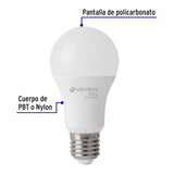 Foco LED 14 W (75 W) A19, 6500K Blanca Fría, 1150 Lm, Basic