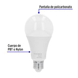Foco LED 16 W (100 W) A22, 6500K Blanca Fría, 1550 Lm, Basic