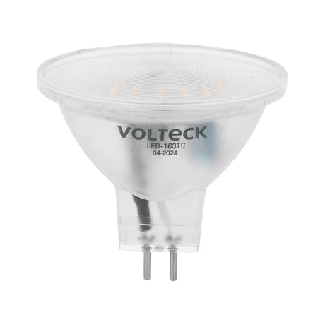 Lámpara trans. de LED 3 W MR16 base GU5.3 luz cálida, blíster