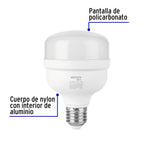 Foco LED Alta Potencia 20 W (170 W) 6500K Blanca Fría, Basic
