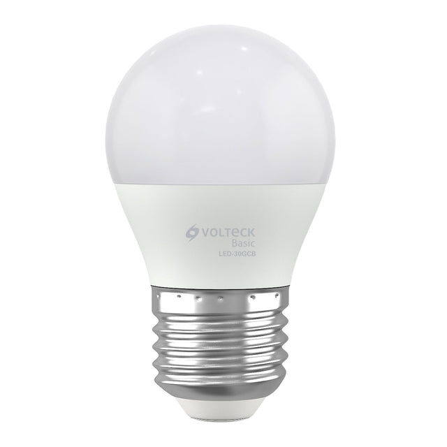 Foco LED 3 W (25 W) G45, 3000K blanca cálida, 270 lm, BASIC
