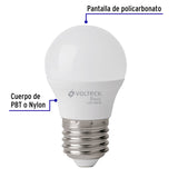 Pack 4 Focos LED 3 W (25 W) G45, 6500K Fría, 270 Lm, Basic