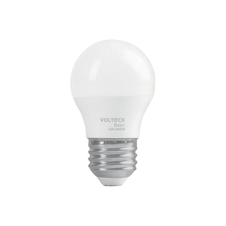 Foco LED 5 W (40 W) G45, 6500K blanca fría, 450 lm, BASIC