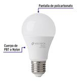 Pack 4 Focos LED 10 W (75 W) A19, 6500K Fría, 950 Lm, Basic