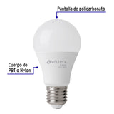 Foco LED 10 W (75 W) A19, 6500K Blanca Fría, 950 Lm, Basic