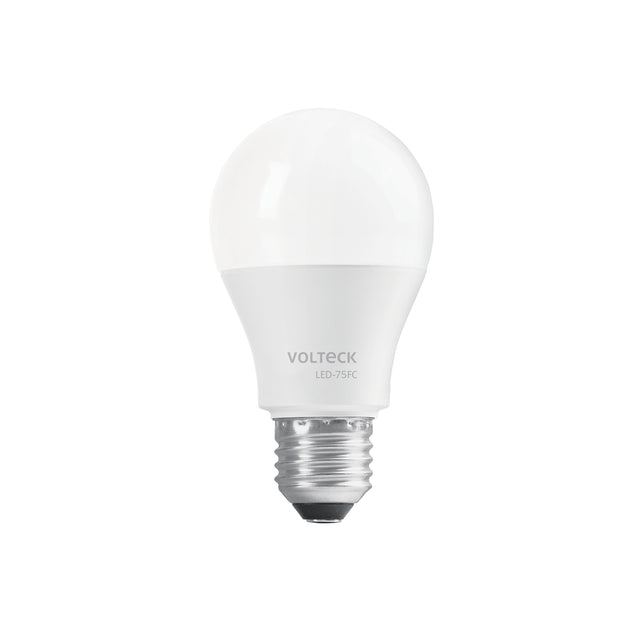 Foco LED 12 W (75 W) A19, 6500K blanca fría, 1050 lm, caja