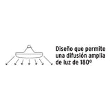 Lámpara LED Tipo Ovni 12 W (Equiv. 75 W), Luz Cálida, Caja