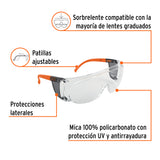 Sobrelente de Seguridad Claros con Antiempaño, Truper Expert