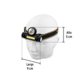Linterna de Minero LED 180 Lm, con Imán, Recargable, Pretul