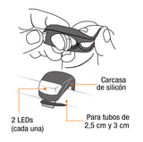 Juego de Linterna Trasera y Delantera para Bicicleta, Pretul