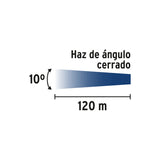 Linterna Plástica de LED, 40 Lm, Recargable, Ultracraft