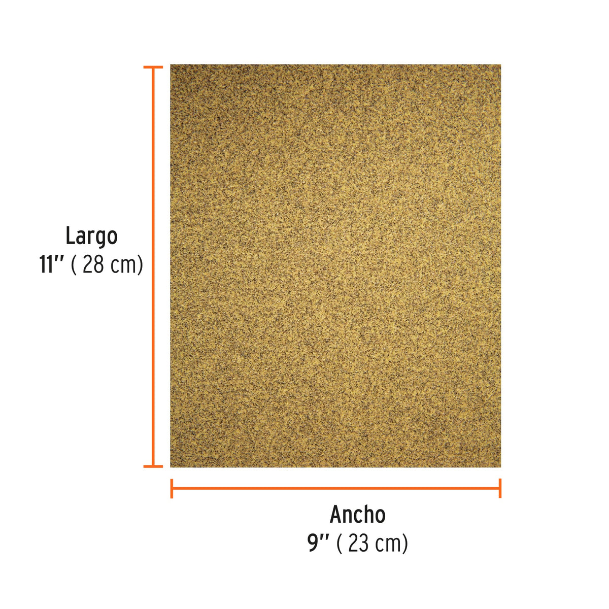 Lija para Madera Papel Cabinet, Grano 100, Truper