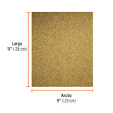 Lija para Madera Papel Cabinet, Grano 100, Truper