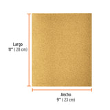 Lija para Madera Papel Cabinet, Grano 120, Truper