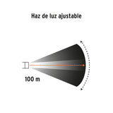 Linterna de Aluminio 1 LED de 40 Lm con 1 Pila Aa, Truper
