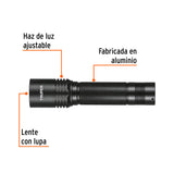 Linterna LED Recargable, de Aluminio, 340 Lm, Truper