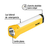 Linterna Plástica de LED, 100 Lm, Recargable, Pretul