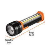 Linterna Recargable con Luz Emergencia, 480 Lm, Truper Expert