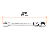 Llave Combinada con Matraca 14 mm Flexible, Expert