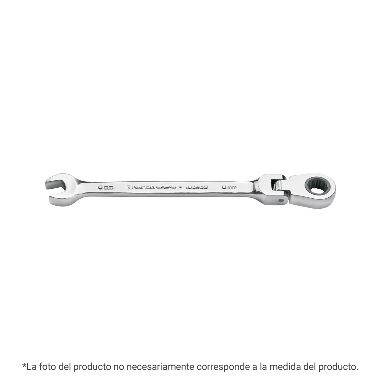 Llave Combinada con Matraca 19 mm Flexible, Expert