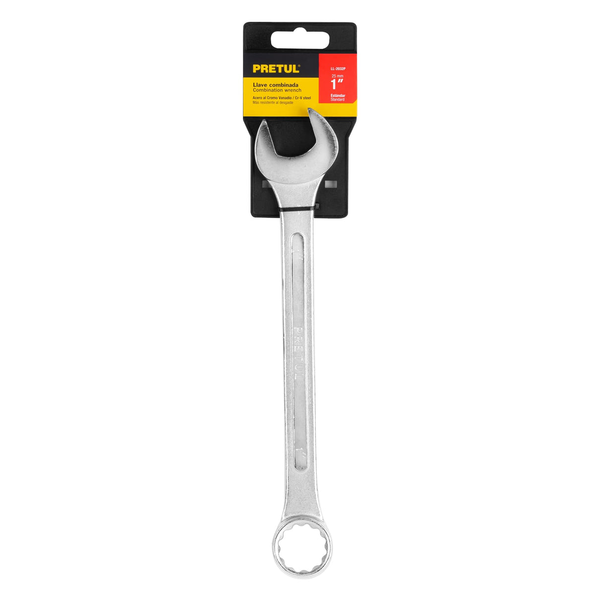 Llave Combinada 1' X 290 mm de Largo, Pretul