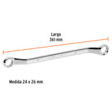 Llave de Estrías 24 X 26 X 361 mm Largo, Truper Expert
