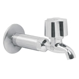 Llave 1/2' para Fregadero con Niple y Chapetón, Cromo, Basic
