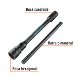 Llave de Artillería 13/16 X 1-1/2' Boca Cuadrada y Hexagonal