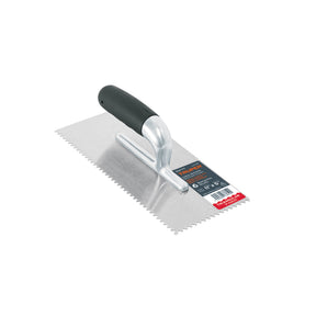 Llana 11' dentado triangular, 6 remaches, mango Comfort Grip