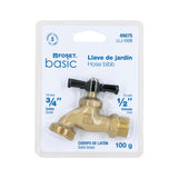 Llave para Manguera, de Latón, 100G, 1/2', Blíster, Basic