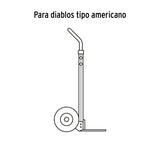 Rueda Neumática 10' para Eje Lateral, Truper