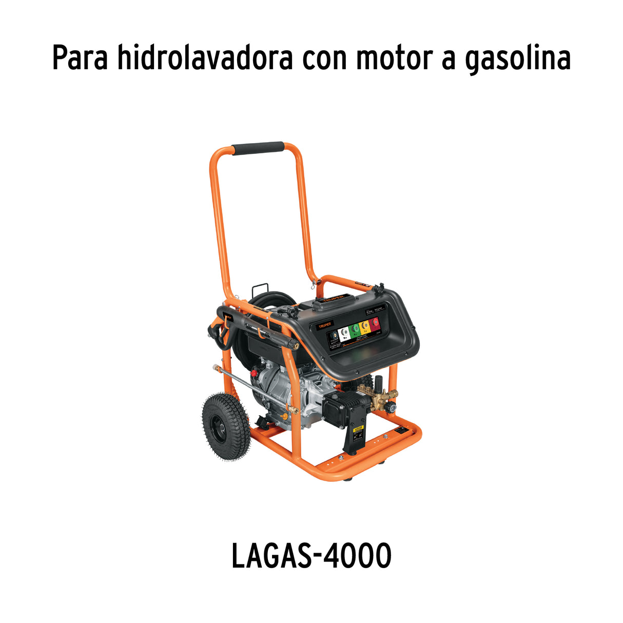 Rueda Neumática 10' para Eje Lateral, Truper