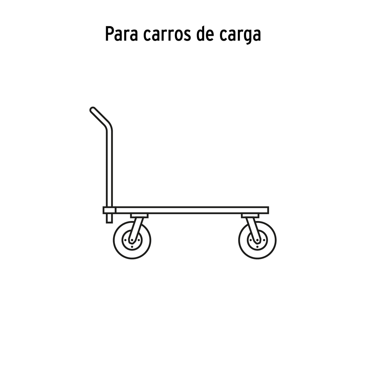 Rueda Imponchable 10' para Eje Central, Truper