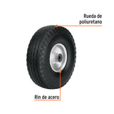 Rueda Imponchable 10' para Eje Central, Truper