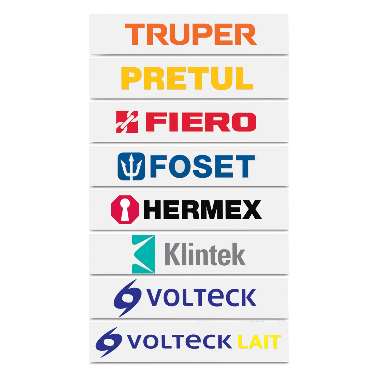 Logotipos de Vinil Autoadherible de 60 cm, Truper