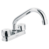 Mezcladora 4' para Lavabo, Tubular, Cartucho Cerámico