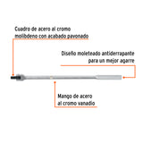 Mango Articulado de 15' X 13 mm para Dados Cuadro 3/8'