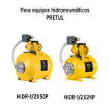 Manómetro para Equipos Hidroneumáticos, Truper