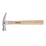 Martillo Pulido, 20 Oz, Uña Recta, Mango Madera, Truper