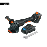 Esmeriladora 4-1/2', 20 V, Int. Paleta, 1 Batería 4 Ah, Max