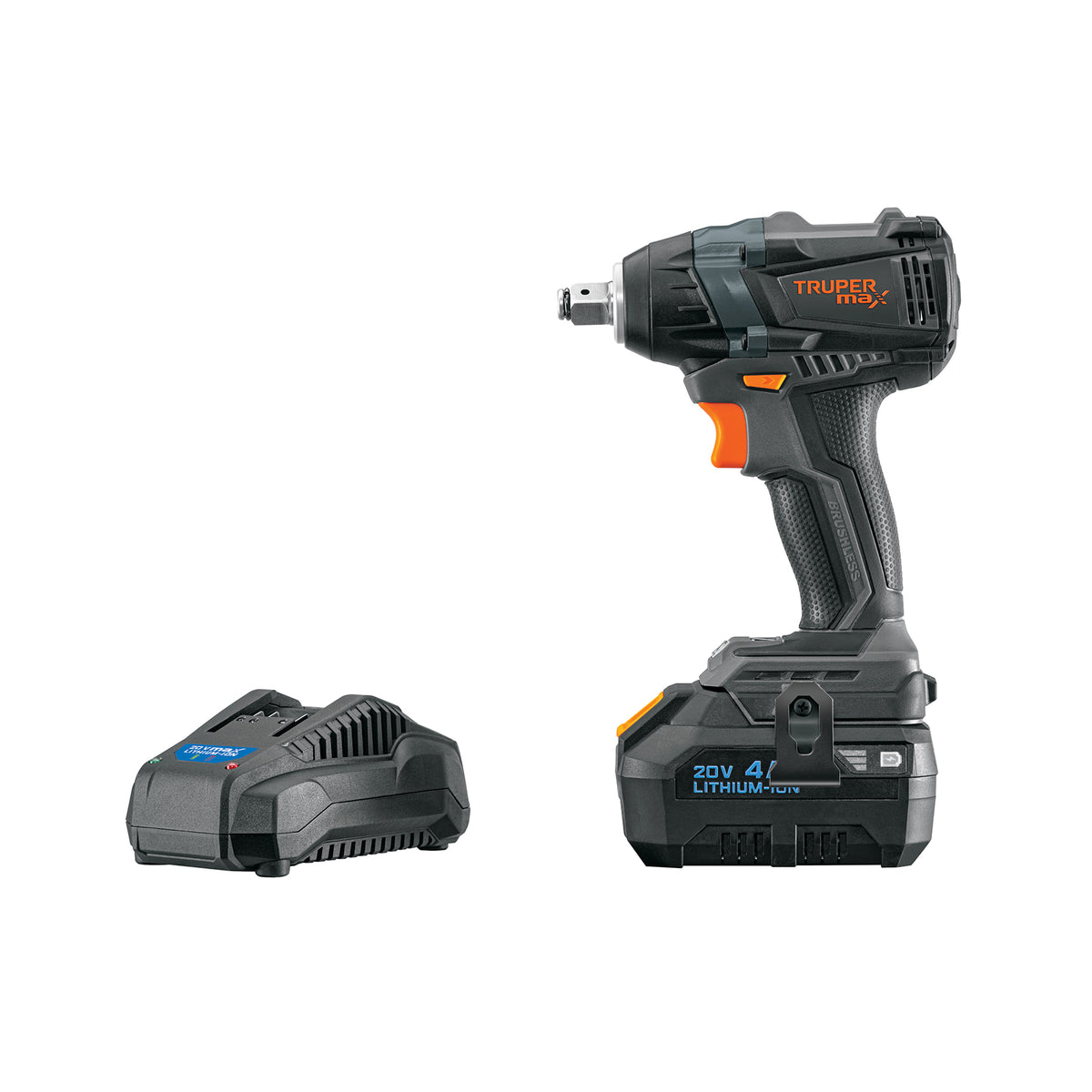 Llave de Impacto 1/2', 20 V, 155 lb/ft, 1 Batería 4 Ah, Max