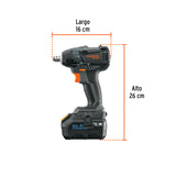 Llave de Impacto 1/2', 20 V, 155 lb/ft, 1 Batería 4 Ah, Max