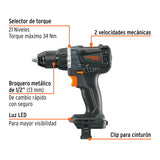 Taladro 1/2', 20 V, sin Accesorios, Max